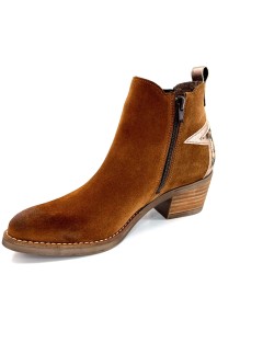 BOOTS MKD  1533-008 VELOURS COGNAC