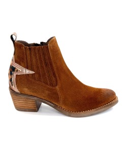 BOOTS MKD  1533-008 VELOURS COGNAC