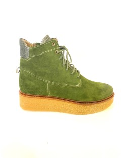 BOOTS MINKA 1548-001 VELOURS VERT