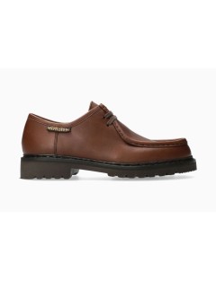 CHAUSSURES MEPHISTO PEPPO CUIR GRAS MARRON