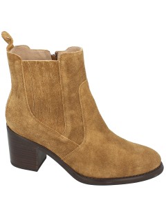 BOOTS GEO REINO MEGAPOL CUIR VELOURS BEIGE