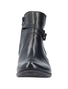 BOOTS RIEKER 78676-00 CUIR LISSE NOIR