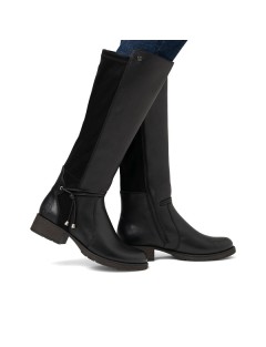 BOTTES RIEKER Z9564-00 CUIR LISSE NOIR