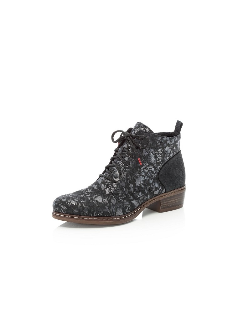 BOOTS RIEKER Y0830-91 NOIR