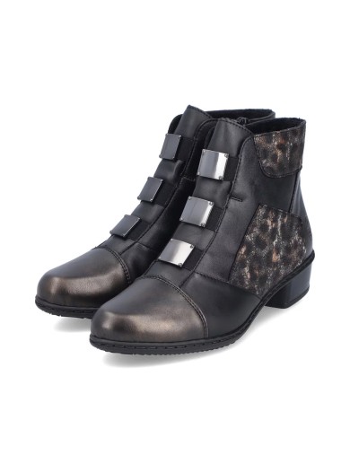 BOOTS RIEKER Y0764-00 NOIR