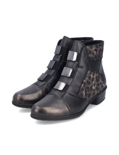 BOOTS RIEKER Y0764-00 NOIR