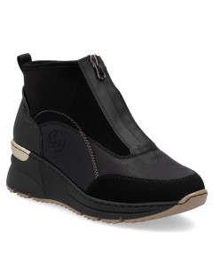 BOOTS RIEKER N6361-00 NOIR