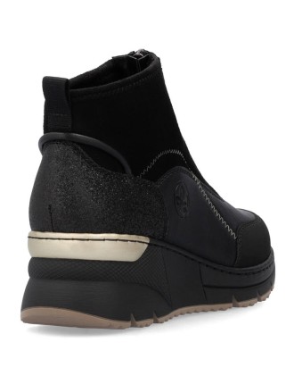 BOOTS RIEKER N6361-00 NOIR