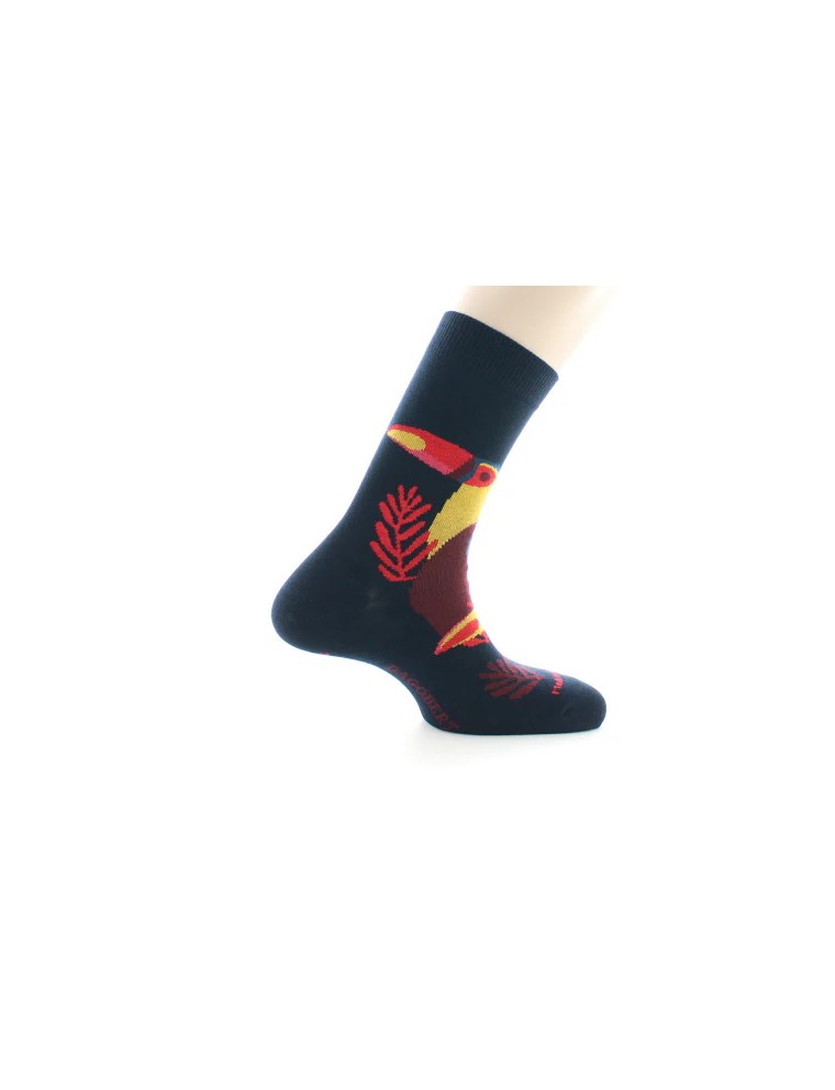 CHAUSSETTES DAGOBERT TOUCAN MARINE TAILLE 39/42