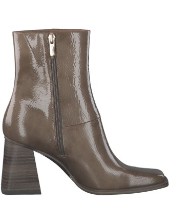 BOOTS TAMARIS 25328-41 CUIR VERNIS CAMEL