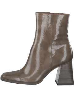 BOOTS TAMARIS 25328-41 CUIR VERNIS CAMEL