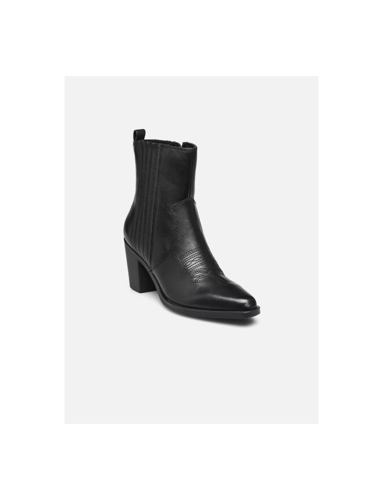 BOOTS TAMARIS 25053-41 CUIR LISSE NOIR