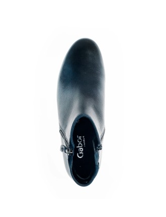 BOOTS GABOR LAMMNAPPA SAMTCH CUIR LISSE NOIR