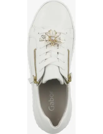 BASKET GABOR 63.201.21 BLANC OR