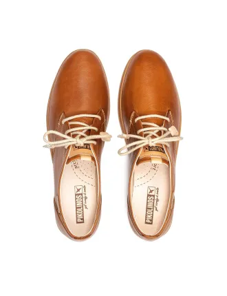 DERBY PIKOLINOS GANDIA CUIR LISSE MARRON