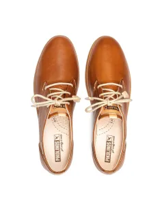 DERBY PIKOLINOS GANDIA CUIR LISSE MARRON