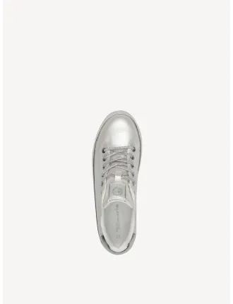 BASKET TAMARIS 23751-44-101 BLANC ARGENT