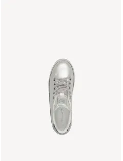 BASKET TAMARIS 23751-44-101 BLANC ARGENT