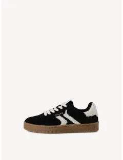 BASKET TAMARIS 23723-44-083 VELOURS NOIR