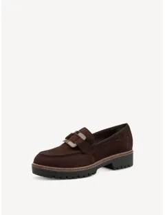 MOCASSIN TAMARIS 24722-43-304 CHOCOLAT DAIM
