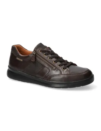 BASKET MEPHISTO LISANDRO CHOCOLAT CUIR/DAIM