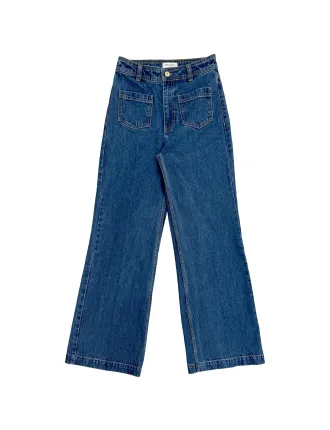 JEANS FLARE GRACE & MILA JACOB BLEU