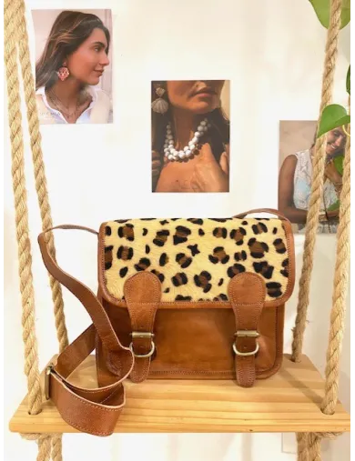 SAC LEOPARD LOUISA LEE GRAND FORMAT