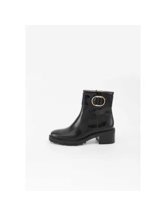 BOOTS QUINN EMILIE KARSTON CUIR LISSE NOIR