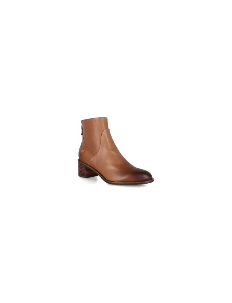 BOOTS TAXUS MAMZELLE CUIR LISSE MARRON