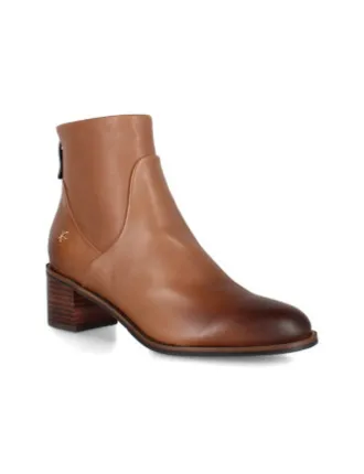 BOOTS TAXUS MAMZELLE CUIR LISSE MARRON