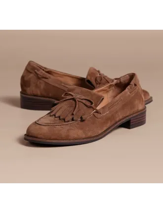 MOCASSINS INDOL MAMZELLE NUBUCK MARRON