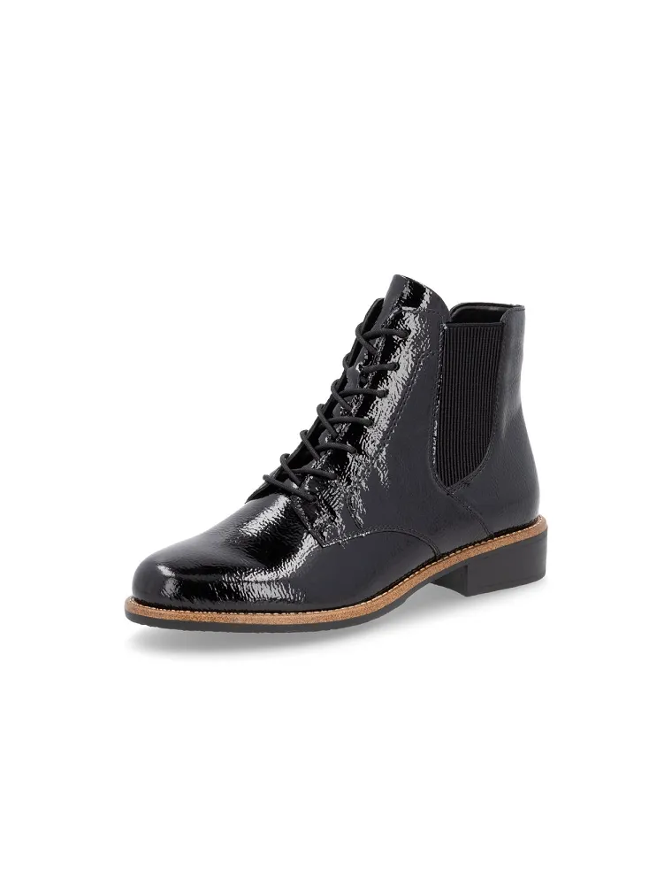 BOOTS REMONTE D0F79-00 VERNIS NOIR BOOTS REMONTE D0F79-00 VERNIS NOIR