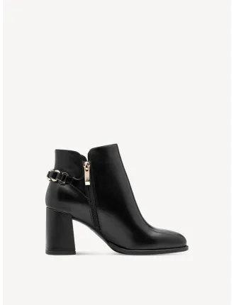BOOTS TAMARIS 25346-45-001 CUIR LISSE NOIR