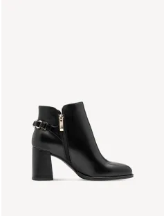 BOOTS TAMARIS 25346-45-001 CUIR LISSE NOIR