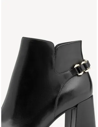 BOOTS TAMARIS 25346-45-001 CUIR LISSE NOIR