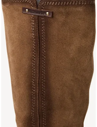 BOTTES TAMARIS 25501-45-300 CUIR VELOURS MARRON