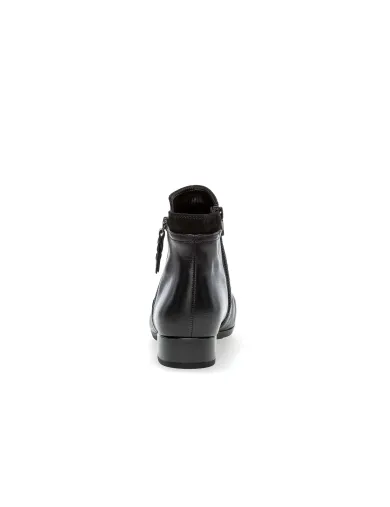 BOOTS GABOR 72.718.57 CUIR LISSE NOIR