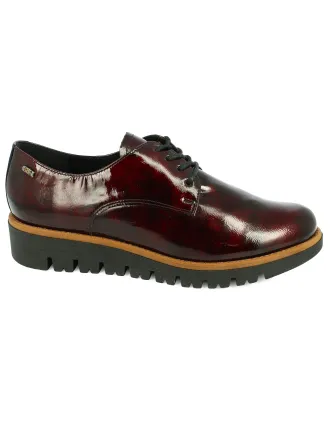 DERBY GEO REINO PAVACO CUIR VERNIS BORDEAUX
